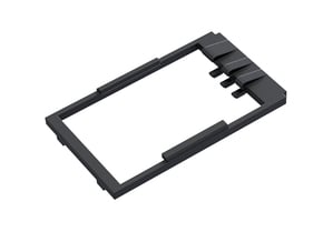 Revanted chassis GHv3 Holder in Black Natural Versatile Plastic