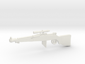 Springfield Rifle Sniper   __Clip in White Natural Versatile Plastic