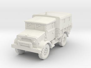 Bedford MWR late 1/76 in White Natural Versatile Plastic