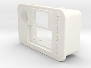 Delta Exhaust temperature & buzzer light frame 2 in White Processed Versatile Plastic