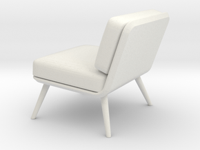 Miniature Spine Lounge Suite Petit in White Natural Versatile Plastic