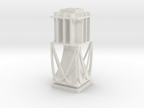 Table Lamp in White Natural Versatile Plastic