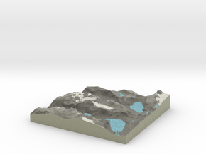 Terrafab generated model Wed Aug 13 2014 15:06:03  in Full Color Sandstone