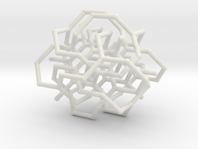 FCC grid subgraph in White Natural Versatile Plastic