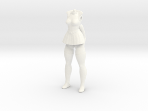 Entrapta Full Body(No Head)  VINTAGE in White Processed Versatile Plastic