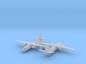 An-26 w/Gear (CW) in Smooth Fine Detail Plastic: 1:700
