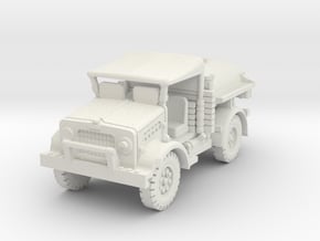 Bedford MWC early tilt 1/72 in White Natural Versatile Plastic
