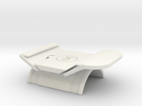 Vertical handlebar mount for GoPro The Remote  in White Premium Versatile Plastic