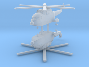1/700 Super Frelon / PLAAF Z-8 Helicopter (x2) in Tan Fine Detail Plastic