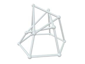 G62 - Rollercoaster in White Natural Versatile Plastic