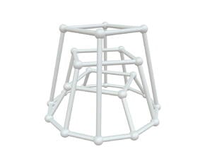 G123 - Cycles in White Natural Versatile Plastic