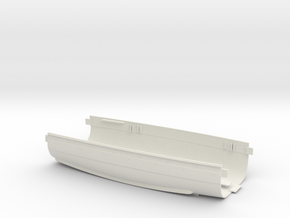 1/350 SMS Friedrich der Grosse Midships in White Natural Versatile Plastic