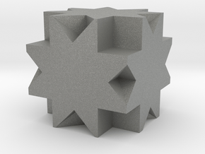 U21 Great Rhombihexahedron - 1 Inch - Use This One in Gray PA12