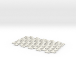 p165st-one-piece-0165st100-insert-x60 in White Natural Versatile Plastic