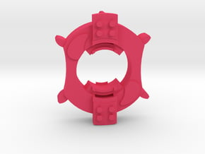 Beyblade miguel's guitar attack ring in Pink Processed Versatile Plastic