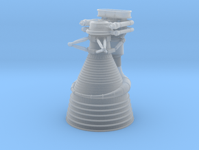 Full Engine - 72Scale -NOT FOR PRINT - Low Poly in Tan Fine Detail Plastic