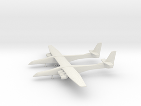 Scaled Composites 351 Stratolaunch in White Natural Versatile Plastic: 1:700