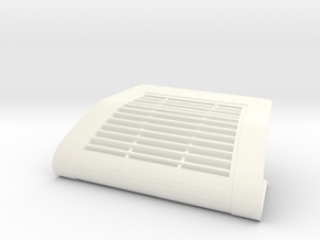 Cadillac 1965 and 1966 climate sensor cover in White Processed Versatile Plastic