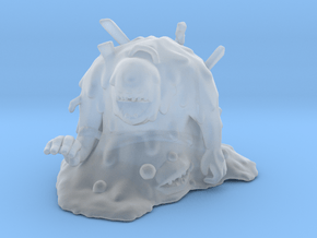 Blob Monster miniature model fantasy games rpg dnd in Tan Fine Detail Plastic