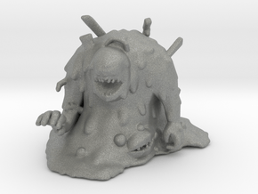 Blob Monster miniature model fantasy games rpg dnd in Gray PA12