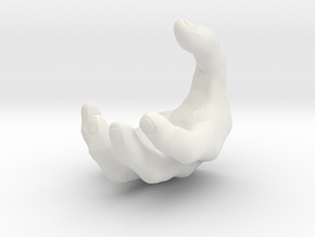 left hand height 80mm in White Natural Versatile Plastic