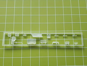 OHE DL 600 21 Zurüstteile in Tan Fine Detail Plastic