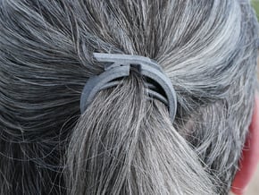 Hairring in Gray PA12