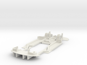 Chassis for Scalextric Bentley Continental GT3 in White Natural Versatile Plastic