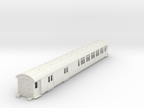 0-43-gwr-dreadnought-d42-brake-third-coach in White Natural Versatile Plastic