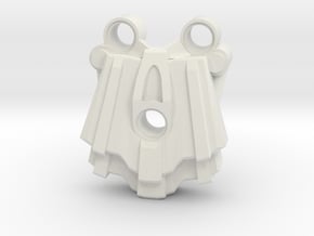 Axxim loin armor in White Natural Versatile Plastic