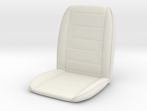 Seat_rev04 in White Natural Versatile Plastic
