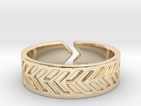 Rafters [scalable ring] in 14K Yellow Gold