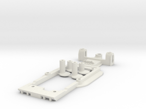 Chassis for Scalextric Lotus 98T& Camel Honda F1 in White Natural Versatile Plastic