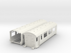 0-32-gwr-dreadnought-e77-composite-coach in White Natural Versatile Plastic