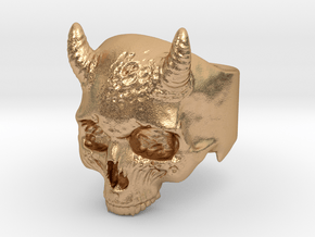 Horned Devil  in Natural Bronze: 5.75 / 50.875