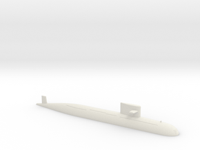 PLA[N] 093 Submarine, 1/285 in White Natural Versatile Plastic