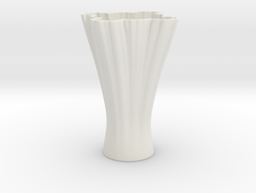 Vase 1700 in White Natural Versatile Plastic