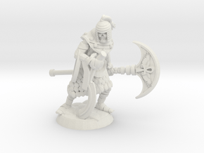 Mummy Warrior in White Natural Versatile Plastic