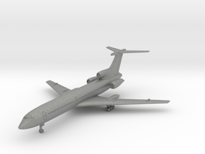 Tu-154M in Gray PA12: 1:600