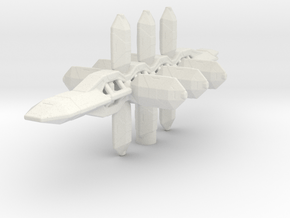 Suliban Freighter 1/4800 Attack Wing in White Natural Versatile Plastic