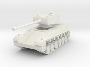 44M TAS (Long turret) 1/87 in White Natural Versatile Plastic