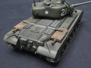 1/48th scale Atlantis M46 patton grill insert set in Tan Fine Detail Plastic