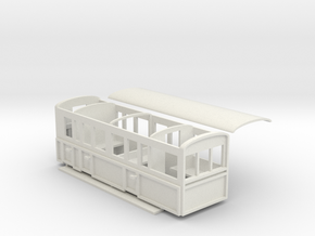 WHHR brake coach NO.1 Cote coach in White Natural Versatile Plastic