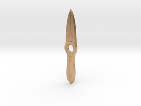 1:3 Survival Knife (Subnautica) in Natural Bronze
