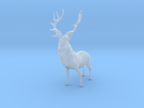 S Scale Deer in Tan Fine Detail Plastic