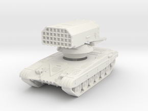 TOS-1 Buratino 1/144 in White Natural Versatile Plastic