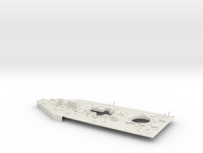 1/350 HMS Queen Mary Upper Deck Rear in White Natural Versatile Plastic
