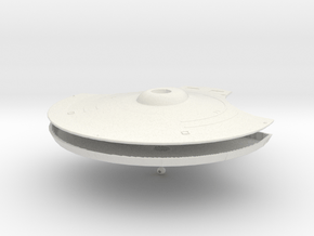 1000 Light destroyer hull in White Natural Versatile Plastic