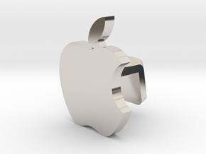 iMac M1/M3 Camera Cover - Apple Logo in Platinum