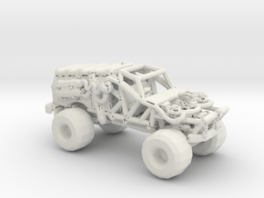 BT. Big Foot Buggy 1:160 scale in White Natural Versatile Plastic